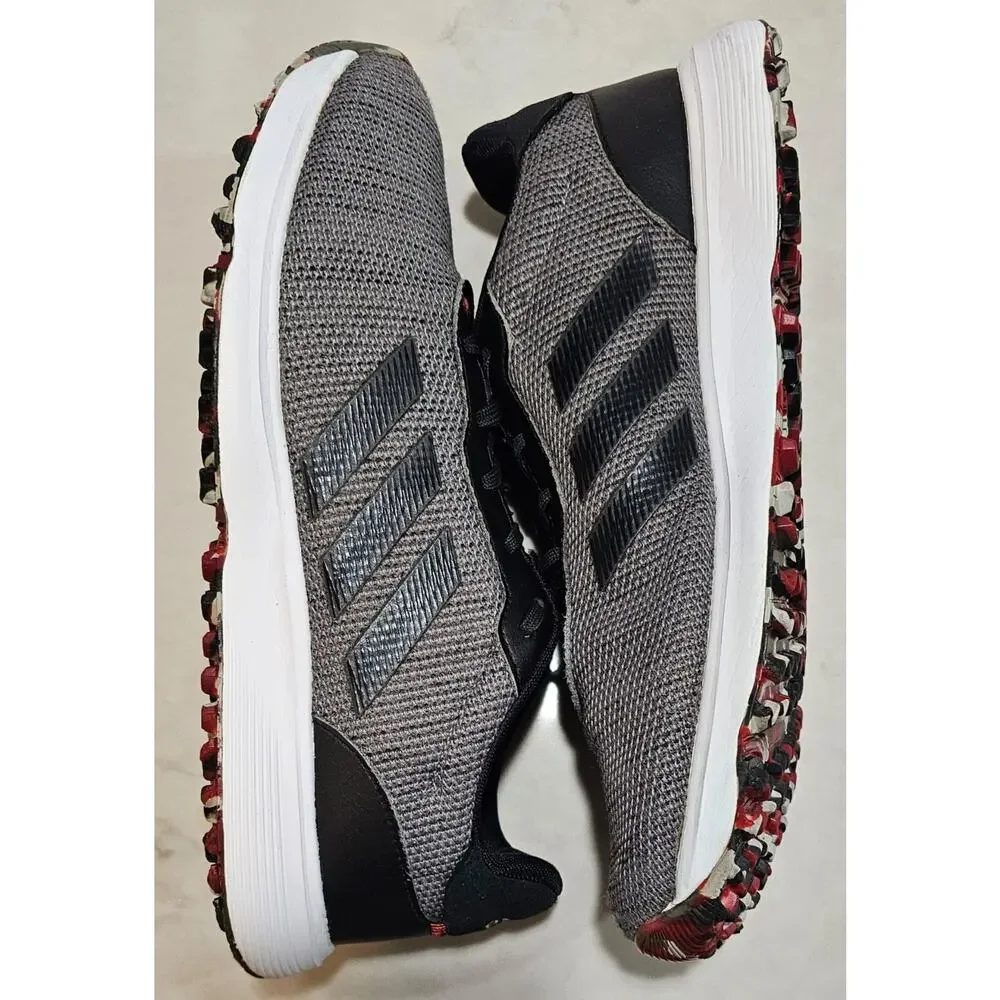 Adidas Tech Response Golf Shoes Gray Black Camo Spikeless Men's US 8.5 EU...